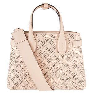 Burberry London Outlet Leather Tote Bag Pink